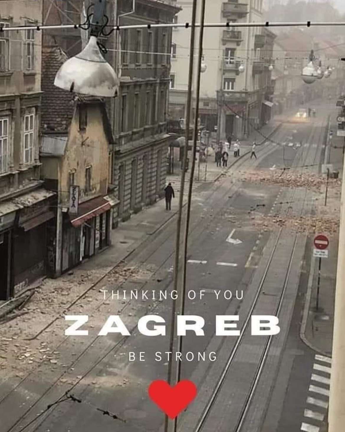 Zagreb, stay strong