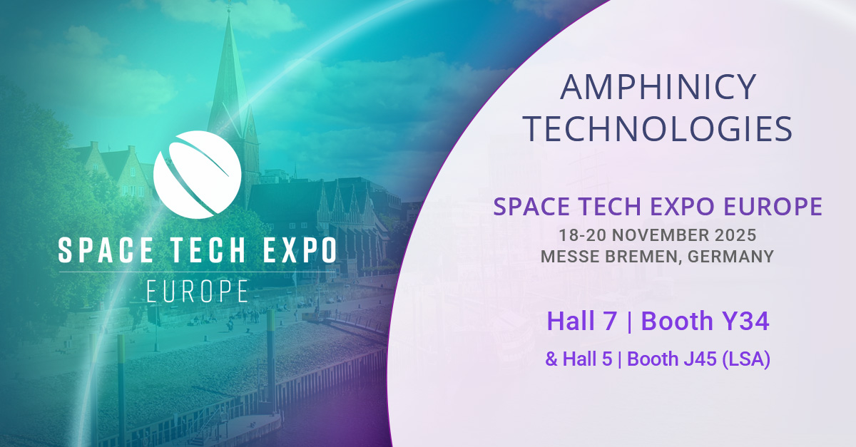 Amphinicy at Space Tech Expo Europe 2025