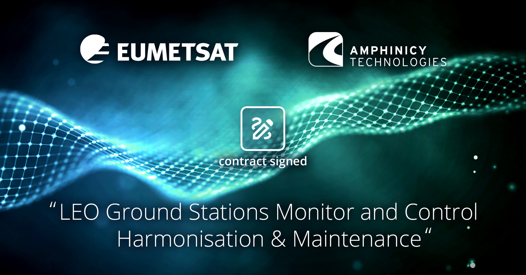 Amphinicy and EUMETSAT contract signed