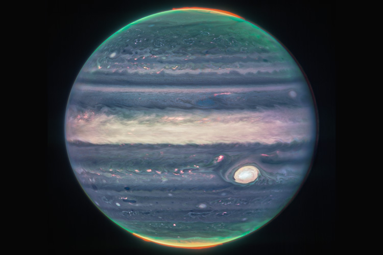 Jupiter as seen by James Webb Telescope