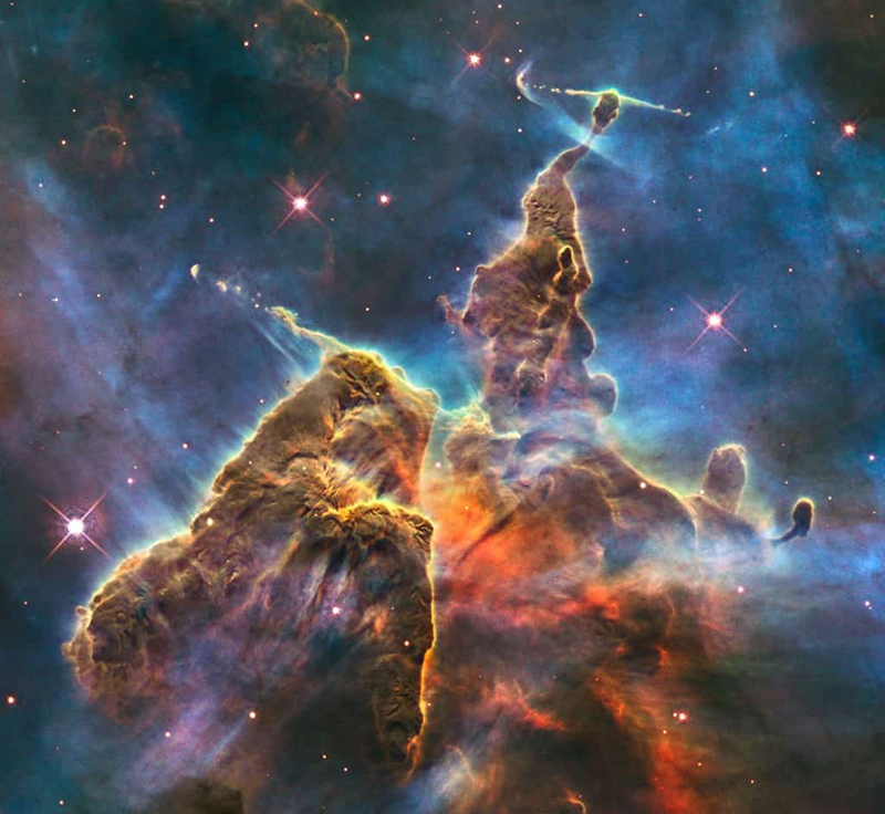 Carina Nebula / Mystic Towers - James Webb Telescope